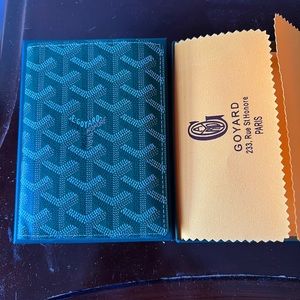 Goyard passport wallet used a couple times